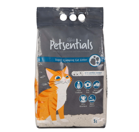 Petsentials Super Clumping Cat Litter With Activated Carbon