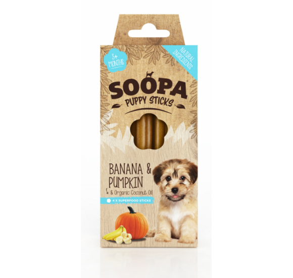 Banana & Pumpkin Puppy Dental Stick