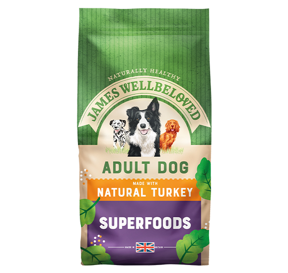 James Wellbeloved® Superfoods Adult Turkey Kale & Quinoa 1.5kg