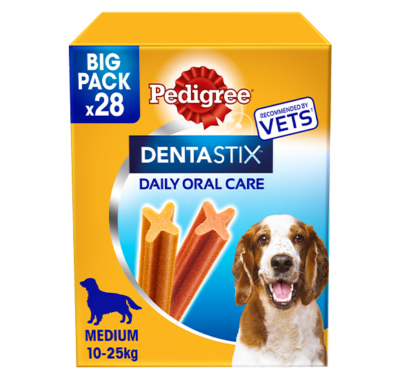 Pedigree® DentaStix® Daily Dental Chews Medium 28 stick